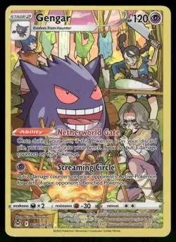 Gengar TG06/TG30 Ultra Rare Holo NM Pokemon SWSH11: Lost Origin Trainer Gallery - Image 1