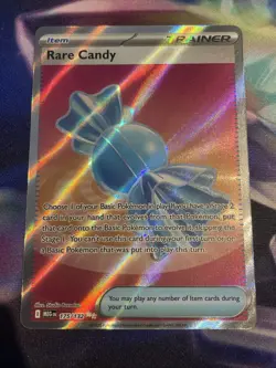 Pokemon TCG Rare Candy 175/132 Full Art Ultra Rare Mega Evolution NM/M - Image 1