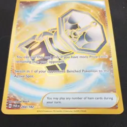 Pokemon Paradox Rift Counter Catcher Card 264/182 Hyper Rare Gold Full Art NM - Image 4