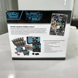 Pokemon TCG Scarlet and Violet Black Bolt Elite Trainer Box ETB Sealed - Image 3