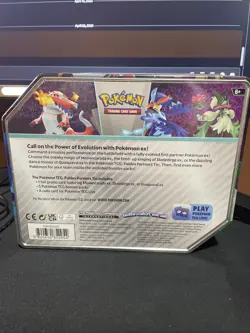 Pokemon Paldea Partners Tin. 5 Booster Packs/Skeledirge Promo Holo!! - Image 2