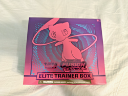 New! Pokemon Fusion Strike Elite Trainer Box Factory Sealed Mew Rare - Image 1