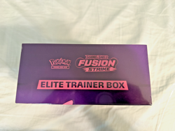 New! Pokemon Fusion Strike Elite Trainer Box Factory Sealed Mew Rare - Image 3
