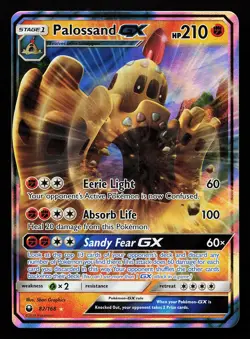 Palossand GX 82/168 Ultra Rare Celestial Storm Pokemon Card - Image 1