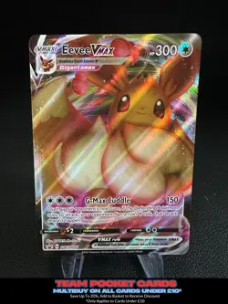 Eevee Vmax SWSH087, Black Star Promo, Pokemon, NM - Image 1