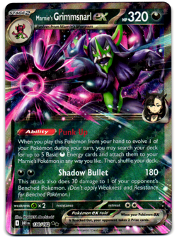 Marnie's Grimmsnarl ex 136/182 - Pokemon TCG Sv10: Destined Rivals - Image 1