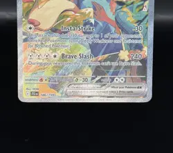 Hop's Zacian ex - 186/159 Pokemon SV Journey Together - Holo SIR Pack Fresh NM/M - Image 3