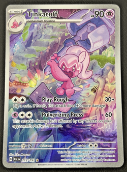 Pokemon TCG Card Tinkatuff 217/193 Sv02: Paldea Evolved Holo New NM - Image 1