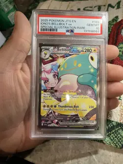 Pokemon TCG Freshly Graded Psa 10 Ionno’s Bellibolt EX SIR Journey Together ?? - Image 1