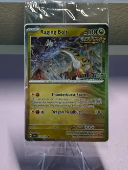 SEALED Pokemon 2024 Stellar Crown Raging Bolt 111/142 English (Stamped Promo) - Image 1