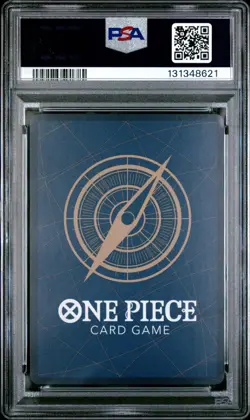 2025 ONE PIECE OP07-073 BANDAI CARD GAMES FEST 25-26 MONKEY D LUFFY PROMO PSA 10 - Image 2