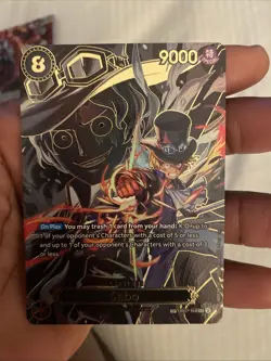 USA SELLER One Piece Card Sabo OP07-118 SP SEC Parallel Japanese DHL OP13 - Image 1