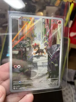 Litleo 139/132 - Illustration Rare Mega Evolution Pokemon TCG 2025 - NM Card - Image 1