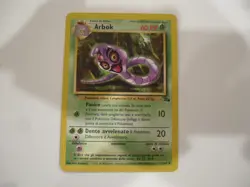 Arbok 31/62 Fossil 1st Edition Uncommon Vintage Pokemon Card WOTC TCG English - Image 1