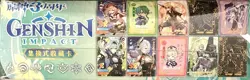 New Genshin Impact 32 Pack Booster Box Trading Cards Holo CCG TCG Doujin #T069-2 - Image 3
