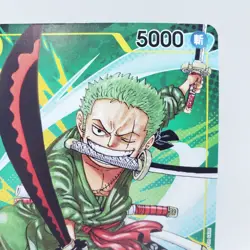 ONE PIECE Card Roronoa Zoro P-042 Promo Saikyo Jump 9/2023 JP C124 - Image 3