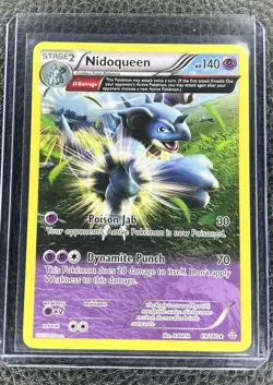 Pokemon Nidoqueen TCG Primal Clash Card 69/160 Regular Rare - Image 1