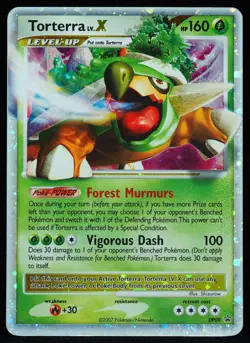 Torterra Lv.X #DP09 NM Pokemon Card - Image 1