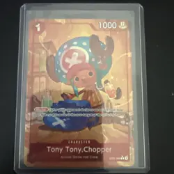 ONE PIECE Card Game TCG / Tony Tony.Chopper ST01-006 V.4 / ENG Alternate Art NM - Image 1