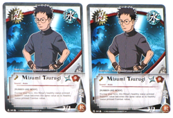 Lot Of 2 Naruto Misumi Tsurugi 387 Card Uncommon Lineage Of Legends - Image 1