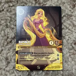 Rapunzel - Gifted with Healing - Disney Lorcana Tournament Promo Card DLPC 4/C1 - Image 1