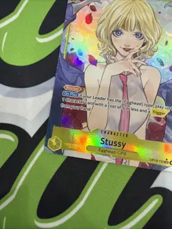 Stussy Alt Art OP13-110 SR Carrying on His Will ONE PIECE Card Game NM - Image 5