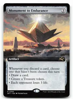 Monument to Endurance Extended Art #394 Aetherdrift - Image 1