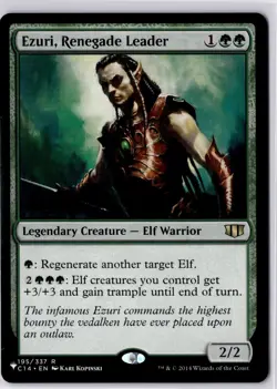 Ezuri, Renegade Leader The List Reprints Regular NM R 195/337 - Image 1