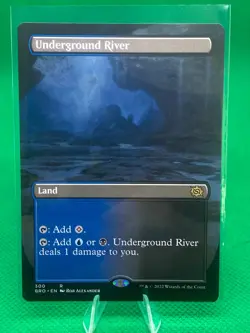 Underground River Borderless The Brothers' War MTG - Image 1
