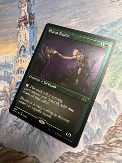 MTG Bloom Tender Foil Etched Double Masters 2022 Near Mint Condition - Image 3