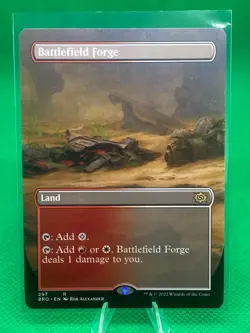 Battlefield Forge (Borderless Alternate Art) [The Brothers' War] - Image 1