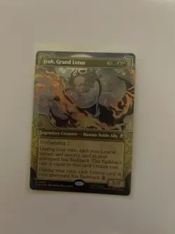 Iroh, Grand Lotus - Showcase Foil - Avatar: TLA - NM - MTG Magic - 0349 - Image 1