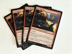Pyre Hound (4) NM Shadows Over Innistrad MTG Magic the Gathering - Image 1