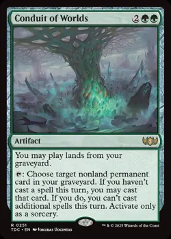 Conduit of Worlds (0251) - NM - Tarkir: Dragonstorm Commander - MTG - Image 1