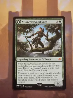 Nissa, Vastwood Seer Nissa, Sage Animist, Magic Origins, MTG - NM/M - Image 1
