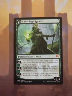 Nissa, Vastwood Seer Nissa, Sage Animist, Magic Origins, MTG - NM/M - Image 2