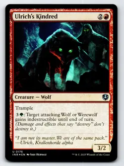 Ulrich's Kindred U Innistrad Remastered # 176 NM Foil - Image 1