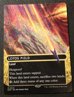 Lotus Field - Borderless - Stellar Sights - EOS - MTG - EN - NM - 0023 - Image 1