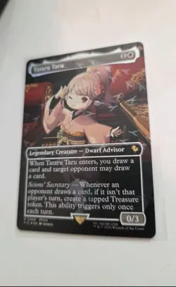 MTG CHOCOBO TRACK FOIL Tataru Taru Foil Final Fantasy FIC 0466 In Hand - Image 2