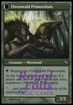 Ulvenwald Mystics / Ulvenwald Primordials 2x FOIL ISD MTG Innistrad Uncommon MT - Image 2