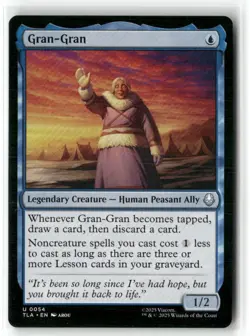 Gran-Gran MTG Avatar The Last Air bender Magic NM Regular - Image 1