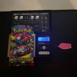 22.66g VERY HEAVY Mega Evolution Pokemon Sealed Booster Pack New SIR/HRU - Image 1