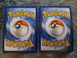 POKEMON TCG Team Rocket's Moltres EX 208/182 FULL ART Destined Rivals LOT (2) - Image 2