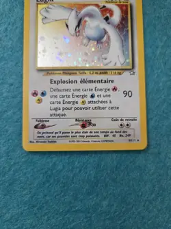 Pokemon TCG Lugia Neo Genesis French Holo 9/111 - Image 3