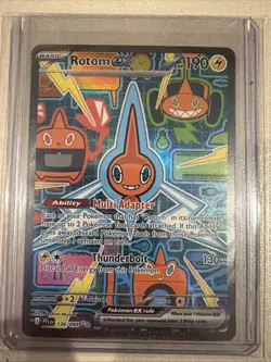 Rotom ex 126/094 Special Illustration Rare SIR Pokemon TCG Phantasmal Flames - Image 1