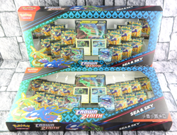 2x Pokemon Crown Zenith Sea and Sky Box Premium Collection Factory Sealed TWO - Image 1