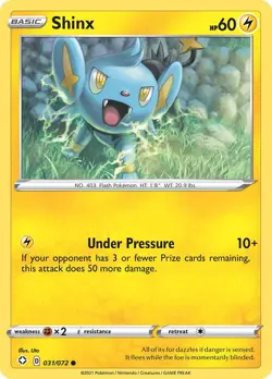 Shinx 031/072 Shining Fates Regular for sale online - Image 3