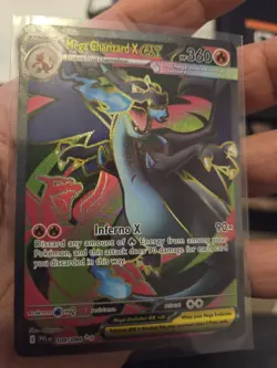Pokemon TCG Phantasmal Flames Mega Charizard x EX 109/94 Ultra Rare NM - Image 2