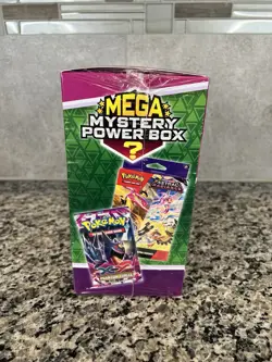 Pokemon MJ Holding Mega Mystery Power Box Sealed - Image 3