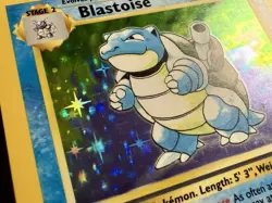 Blastoise HOLO Rare 2/102 Pokemon TCG Base Set Unlimited MP/VG Auction - Image 3
